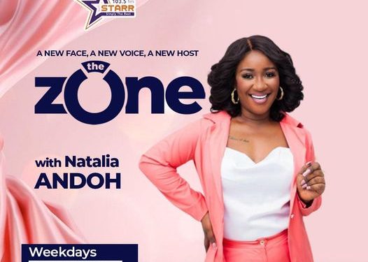 Natalia takes over ‘The Zone’ on Starr FM