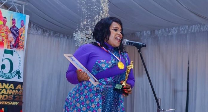 Adom TV/FM’s Opokua Ahwenee declared ‘Best News Anchor’ at Time Ghana Arts and Entertainment Awards’ 23′